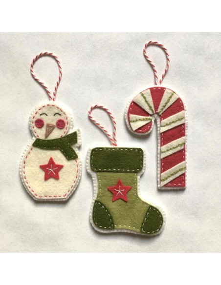 DIY viltpakket vrolijk Kerstfeest