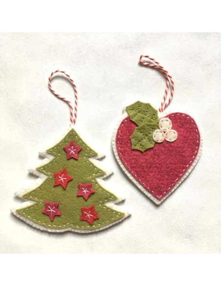 DIY viltpakket vrolijk Kerstfeest