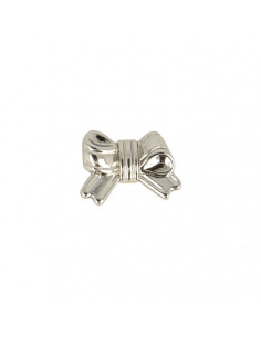 Metalen knoopknoop - Zilver