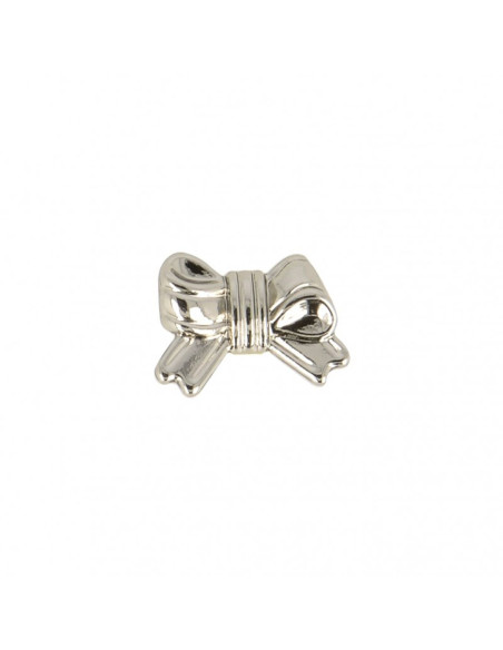 Metalen knoopknoop - Zilver