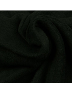Fleece stof - Zwart