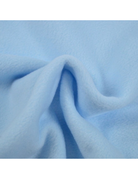 Fleece stof - Hemelsblauw