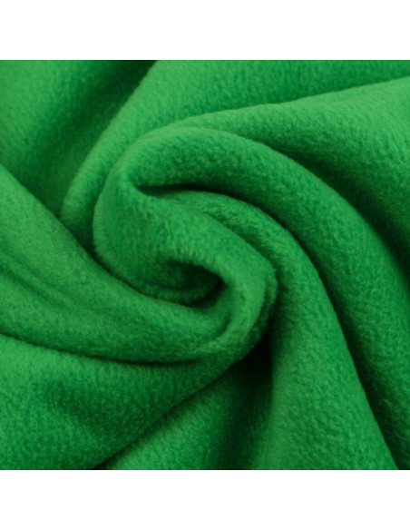 Fleece stof - Grasgroen