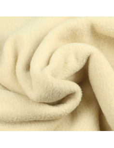 Fleece stof - Beige