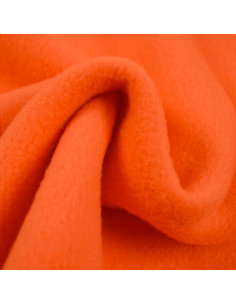 Fleece stof - Pompoen