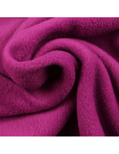 Fleece stof - Cassis