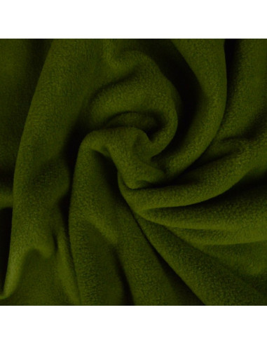 Fleece stof - Legergroen