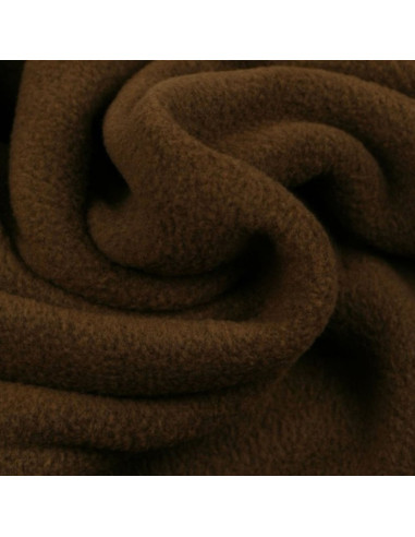 Fleecestof - Chocolade