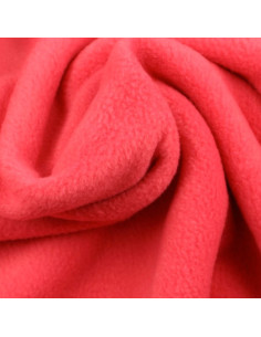 Fleece stof - Koraal