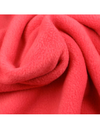 Fleece stof - Koraal