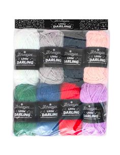 Zakje met 8 bollen Scheepjes Little Darling Sparkle