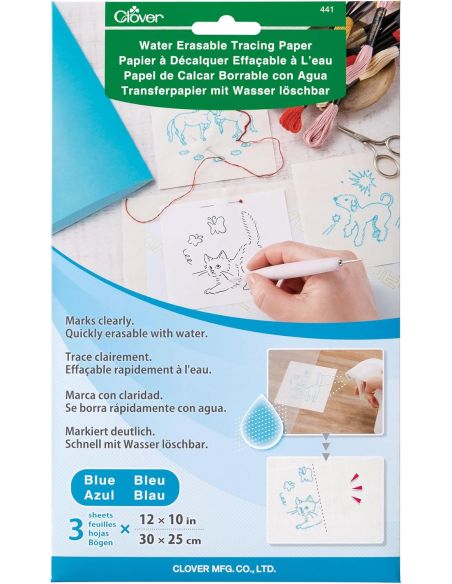 Uitwisbaar kalkpapier van Clover