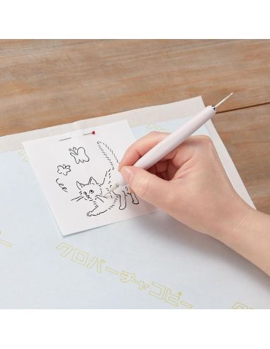 Uitwisbaar kalkpapier van Clover