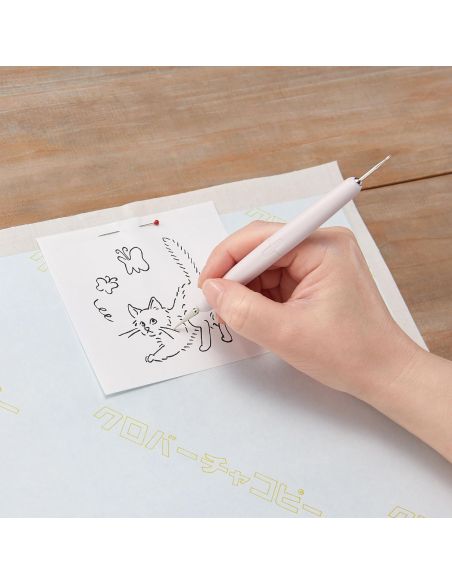 Uitwisbaar kalkpapier van Clover