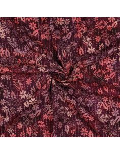 Thea batik viscose stof - Kers