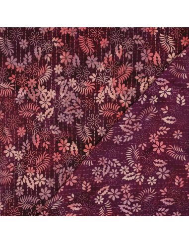 Thea batik viscose stof - Kers