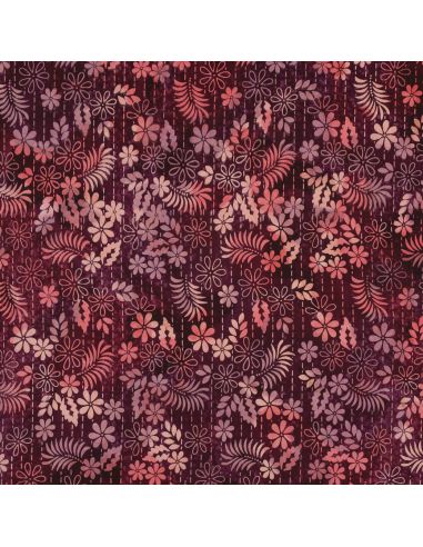 Thea batik viscose stof - Kers