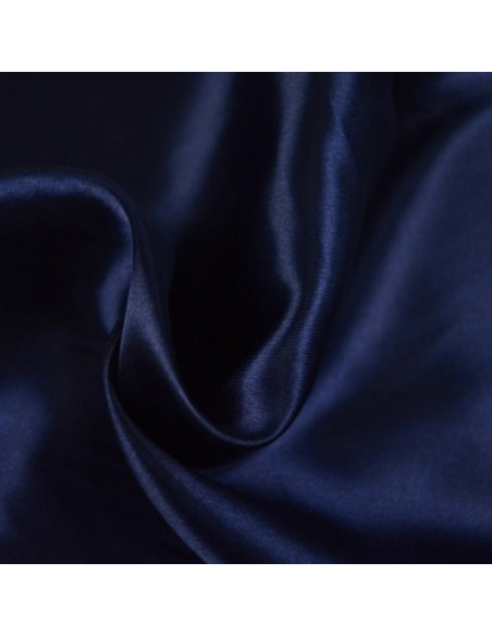 Deluxe satijnen voering - Marineblauw