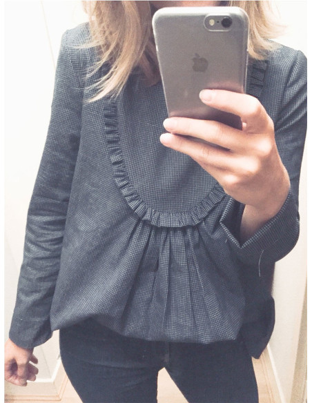 Patroon voor jurk, blouse of T-shirt Ida Mum - Ikatee