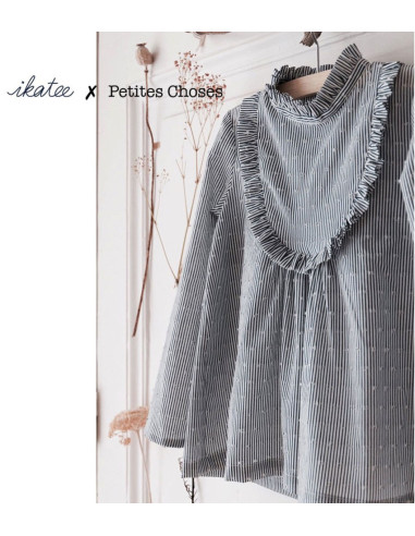 Patroon voor jurk, blouse of T-shirt Ida Mum - Ikatee