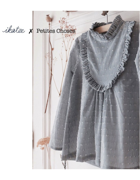 Patroon voor jurk, blouse of T-shirt Ida Mum - Ikatee