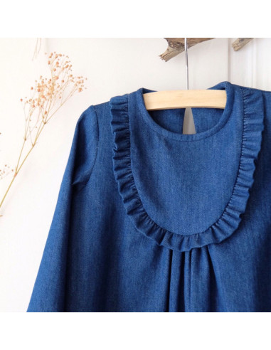 Patroon voor jurk, blouse of T-shirt Ida Mum - Ikatee