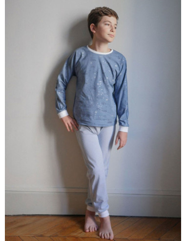 Sacha uniseks pyjamapatroon - Ikatee
