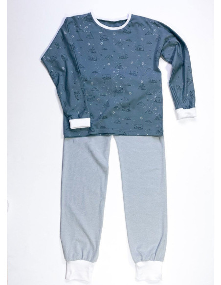 Sacha uniseks pyjamapatroon - Ikatee