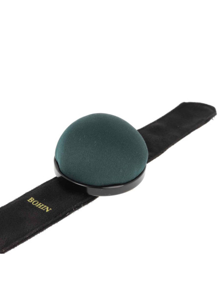Verstelbare Bohin armband voor spelden - Dennengroen