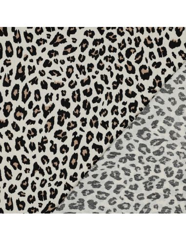 Viscose linnen stof Sauvage - Beige