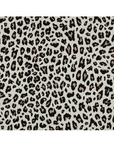 Viscose linnen stof Sauvage - Beige