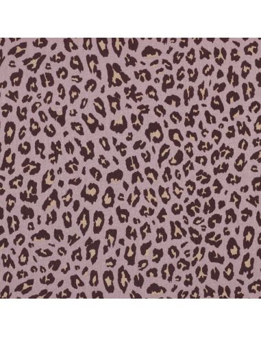 Viscose linnen stof Sauvage - Mauve
