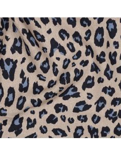 Viscose linnen stof Sauvage - Kameel 2