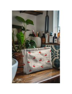 Katoenen canvasdoek - Kersen 2