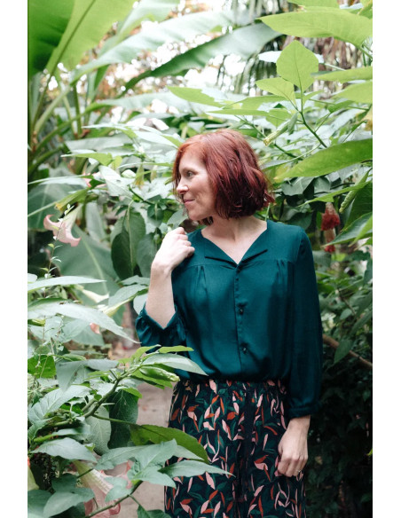 Dorothie blouse en jurk patroon - Églantine & Zoé