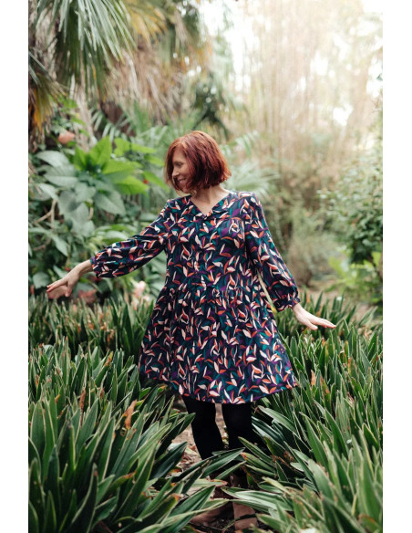 Dorothie blouse en jurk patroon - Églantine & Zoé