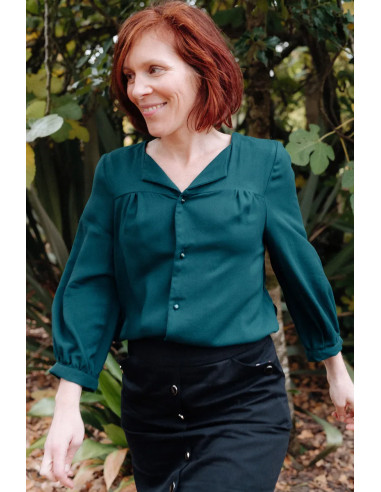 Dorothie blouse en jurk patroon - Églantine & Zoé