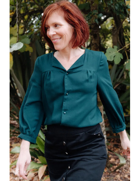 Dorothie blouse en jurk patroon - Églantine & Zoé
