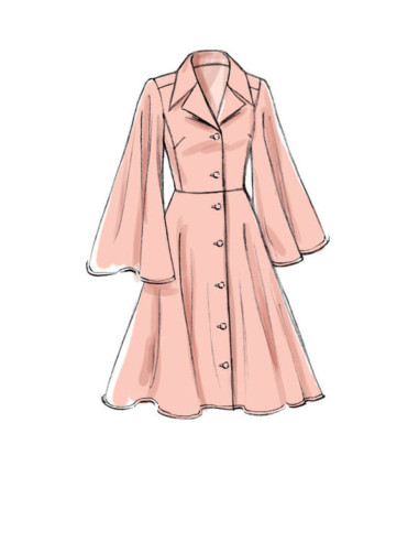Jurkpatroon - Vogue 9345