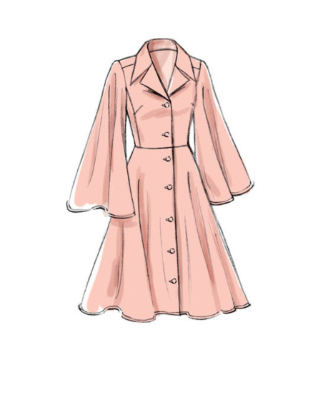Jurkpatroon - Vogue 9345