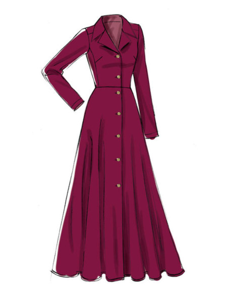 Jurkpatroon - Vogue 9345