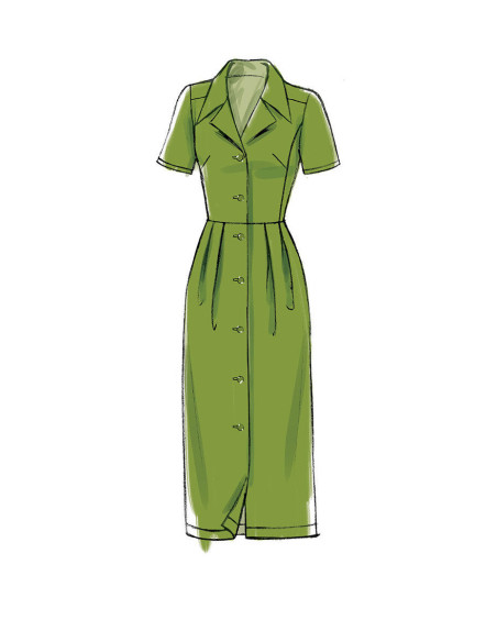 Jurkpatroon - Vogue 9345