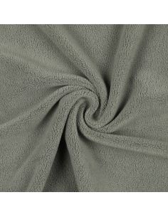 Microfleece stof - Groengrijs