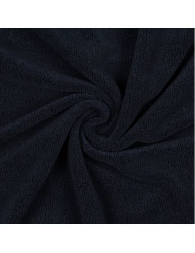 Microfleece stof - Marineblauw