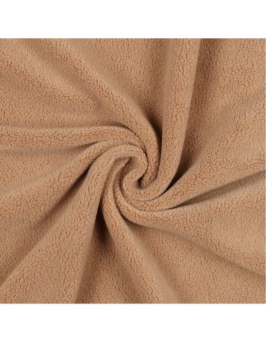 Microfleece stof - Camel