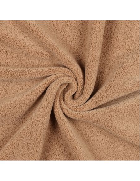 Microfleece stof - Camel