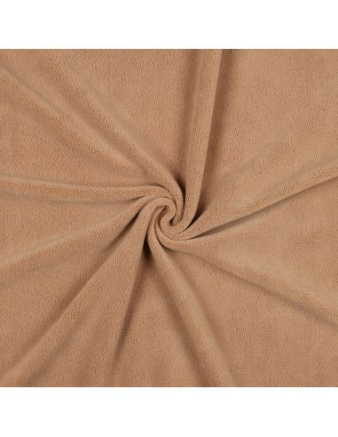 Microfleece stof - Camel