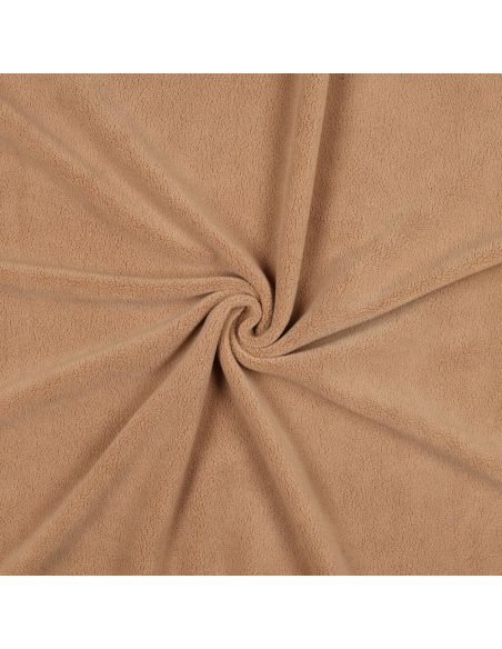 Microfleece stof - Camel