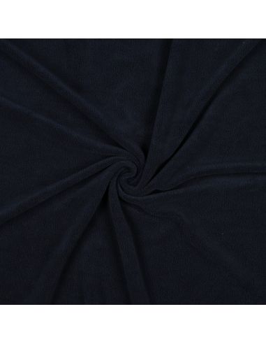 Microfleece stof - Marineblauw