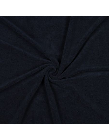 Microfleece stof - Marineblauw